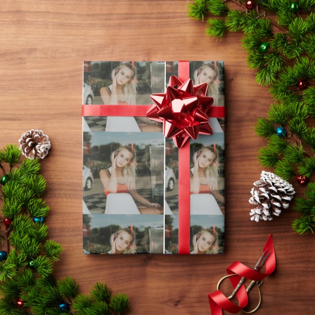Regalo ¡FÁCIL! Papel de ajuste - Personalizado - Añadir i (Regalo de vacaciones)
