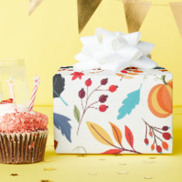 Regalo Favoritos de otoño coloridos | Papel de ajuste est