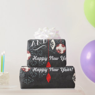 Regalo Felices vacaciones Navidades de Chalkboard Papel d