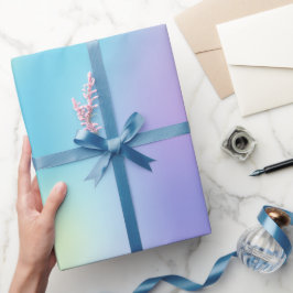 Regalo Feliz año nuevo y bendito papel de envoltura