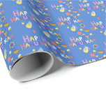 Regalo Feliz Hanukkah Menorah Papel de relleno<br><div class="desc">Celebrar ocho días y ocho noches del Festival de las Luces con tarjetas Hanukkah y regalos. El festival de las luces está aquí. Encienda la menorah, juegue con el dreidel y festín sobre los lagos y los suganiots. Celebra el espíritu de Hanukkah con amigos, familia y seres queridos deseándoles Feliz...</div>
