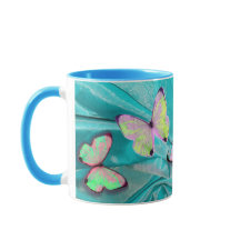 ¡Regalo femenino! ¡La taza de la mariposa, añade