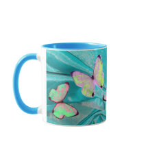 ¡Regalo femenino! ¡La taza de la mariposa, añade