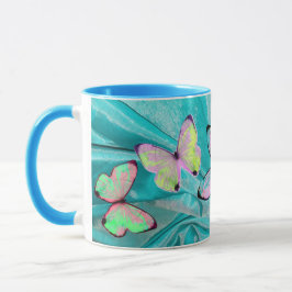 ¡Regalo femenino! ¡La taza de la mariposa, añade