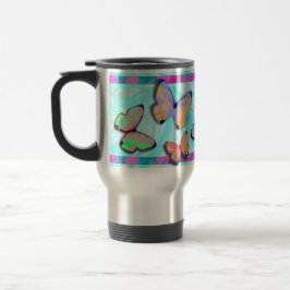 ¡Regalo femenino! ¡La taza de la mariposa, añade