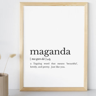 Regalo Filipino Maganda Arte de Pared Filipinas