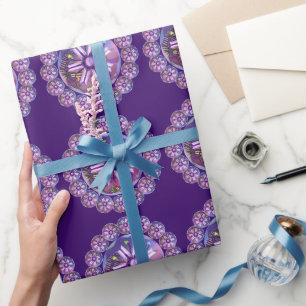 Regalo Flor en papel de envolvimiento del desierto