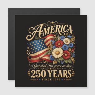 Regalo Floral Patriótico América 250 Años Desde 17