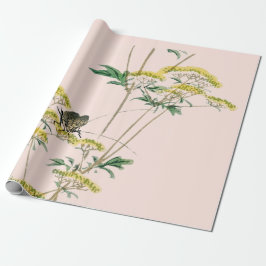 Regalo FLORES DE MARIPOSAS JAPONESES ENVASE Papel