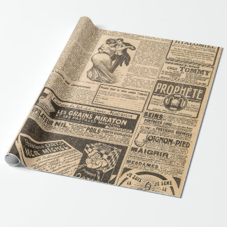 Regalo Fondo de papel usado. Páginas de periódicos antigu