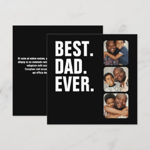 Regalo fotográfico del Día del Padre Personalizado