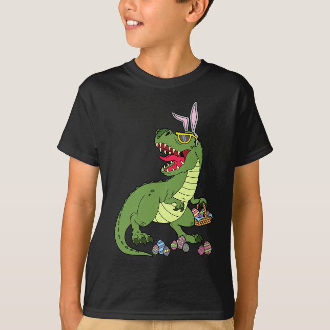 Regalo fresco de la camisa del dinosaurio de (Anverso)