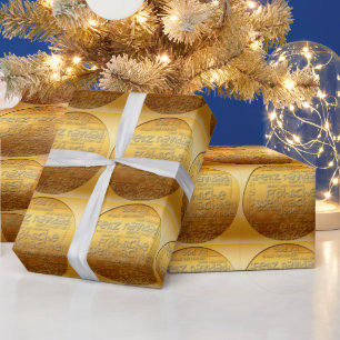 Regalo G International Weihnachten Navidad Papel de ajust