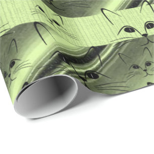 Regalo Gatito de papel de envolver