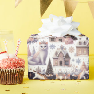Regalo Gatitos con tiaras parkling de papel