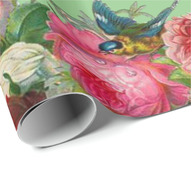 Regalo Girafa de papel de envolvimiento brillante (Esquina del rollo)