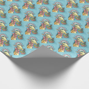 REGALO GIRAFFE DE BONNET EN EL ESTE, PAPEL DE VACACIONES