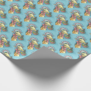 REGALO GIRAFFE DE BONNET EN EL ESTE, PAPEL DE VACACIONES