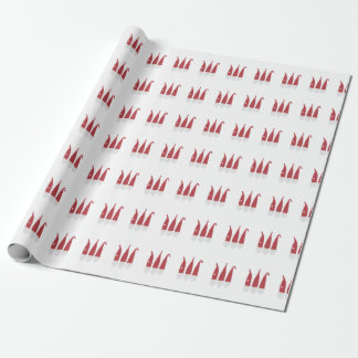 Regalo Gnomos para el papel de embalaje del navidad