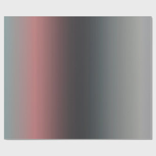 Regalo gradiente rosa y negro, Ombre. Papel de ajuste