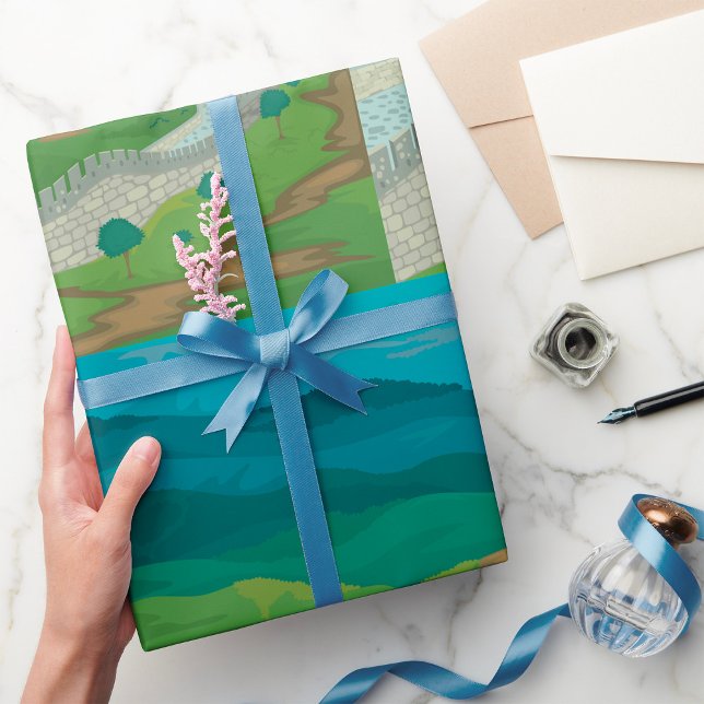 Regalo Gran Muralla De Papel De Envoltura De China (Subido por el creador)