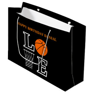 Regalo Grande Baloncesto Swoosh Black Birday Gran Bolsa de Regal