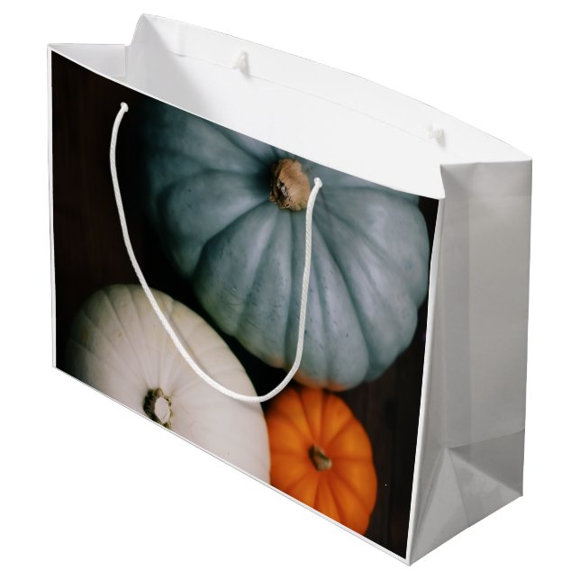 Regalo Grande Bolsa de compras de otoño (Angulo reverso)