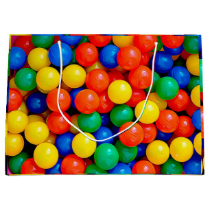 Regalo Grande Bolsa de cumpleaños temática de Ball Pit