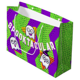 Regalo Grande Bolsa de fiesta verde de fantasmas Espeluznante