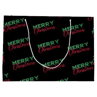 Regalo Grande Bolsa de Navidades personalizados, Fiesta de Navid