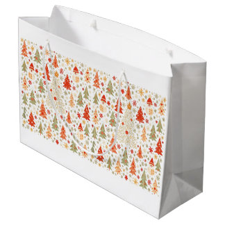 Regalo Grande Bolsa de papel para navidades