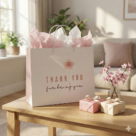 Regalo Grande Bolsa de regalos de agradecimiento por ser tú