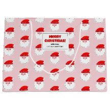 Bolsa de regalos de Navidad de Santa Claus para ni