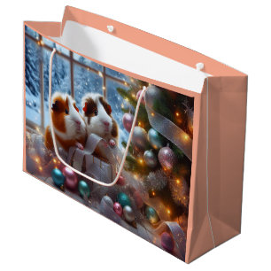 Regalo Grande Bolsa de regalos de Navidad para cobayas