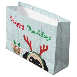 Regalo Grande Bolsa de regalos Feliz howlidays