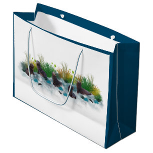 Regalo Grande Bolsa de regalos para la fiesta de las crías de fo