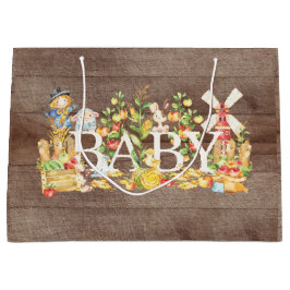 Regalo Grande Campesinos comercializan Baby Shower ・ Bolsa de Re