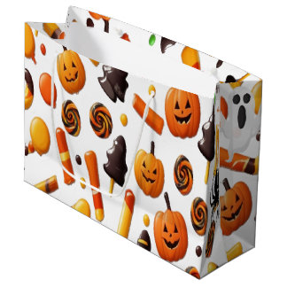 Regalo Grande Creepe Halloween Gran Bolsa de Regalos con Fantasm