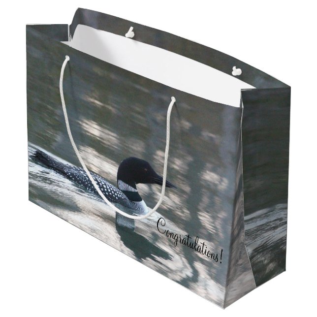 Regalo Grande Enhorabuena Bolsa de Loon (Angulo reverso)