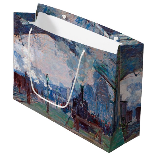 Regalo Grande Estación Saint-Lazare, Bolsa Monet de Regalos Gran (Angulo Anverso)