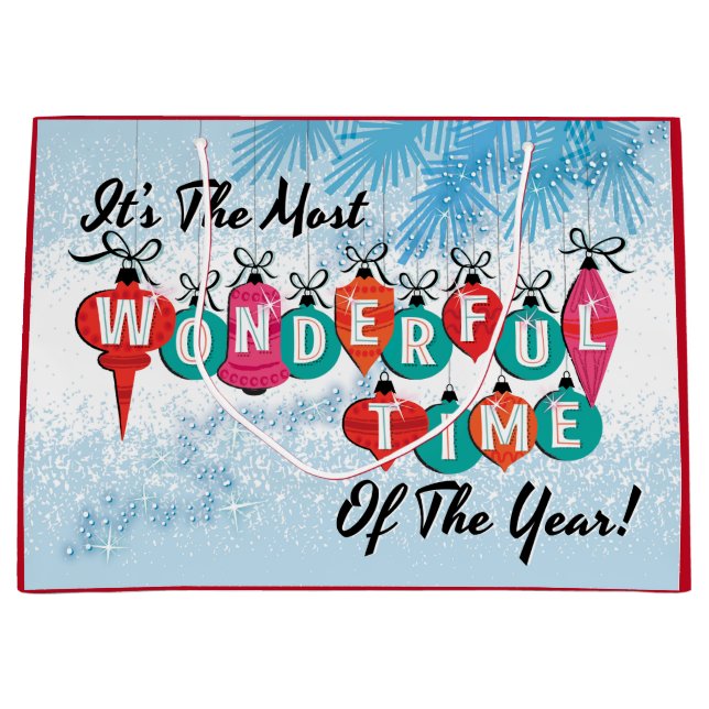 Regalo Grande La Hora Más Maravillosa Del Año Bolsa De Regalos (Anverso)