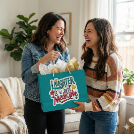 Regalo Grande La Risas Es La Mejor Bolsa De Regalos De Medicina