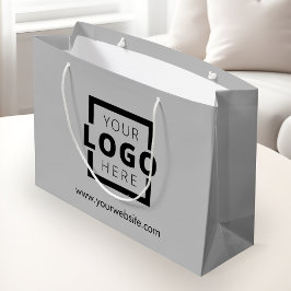 Regalo Grande Logotipo Corporativo Personalizado Bolsa de Compra