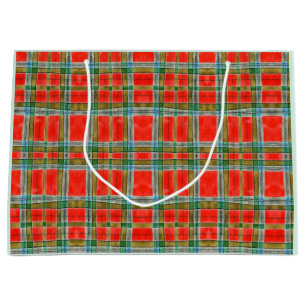 Regalo Grande MAC BAIN TARTAN Gran Bolsa de Regalos