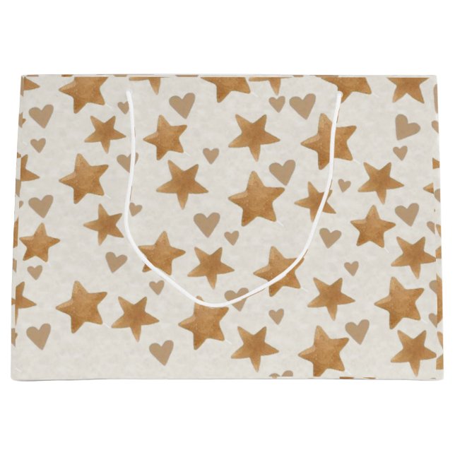 Regalo Grande Revelación neutral de género de peluche - bolsa de (Anverso)