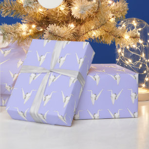 Regalo Grullas de papel blanco doblado