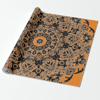 Regalo HALLOWEEN DE papel de envolvimiento NARANJA DE LAC