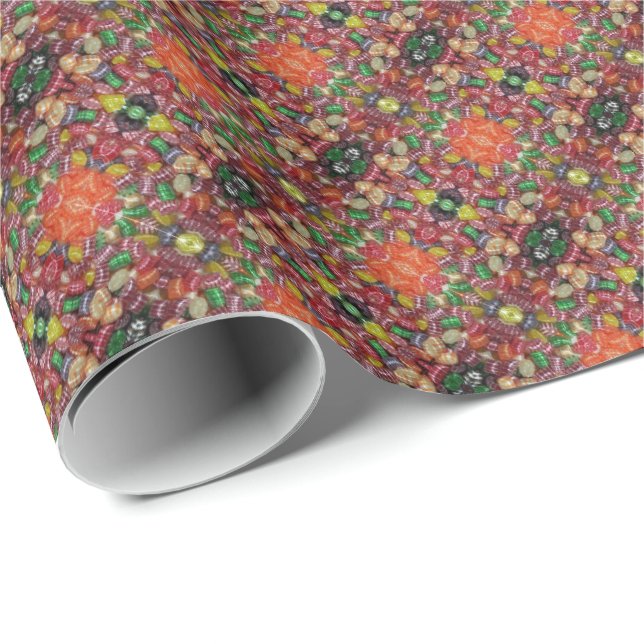 Regalo HAMbyWG - Papel de ajuste - Patrón de velas de Nav (Esquina del rollo)