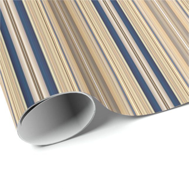 Regalo HAMbyWG - Papel de ajuste - Zafiro de oro (Esquina del rollo)