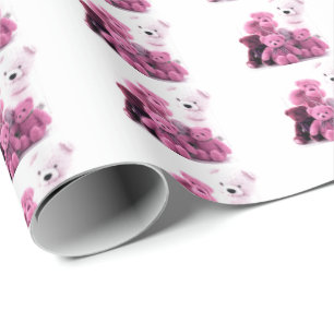 Regalo HAMbyWG - Papel de envolvimiento - Osos de peluche